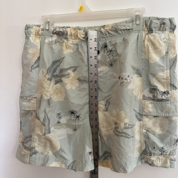 Tommy Bahama Men's Swim Trunks Lined Size Large Tropical Floral - Picture 6 of 13